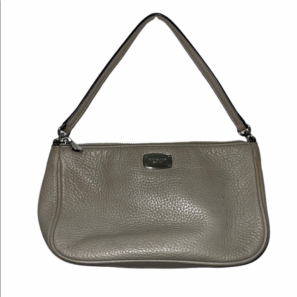 Michael Kors Pebble Leather Purse Beige